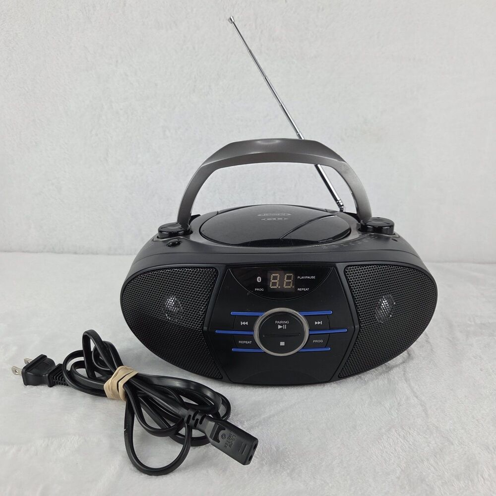 Jensen‎ CD-560 Bluetooth CD Player AM FM Radio Boombox Tested Working